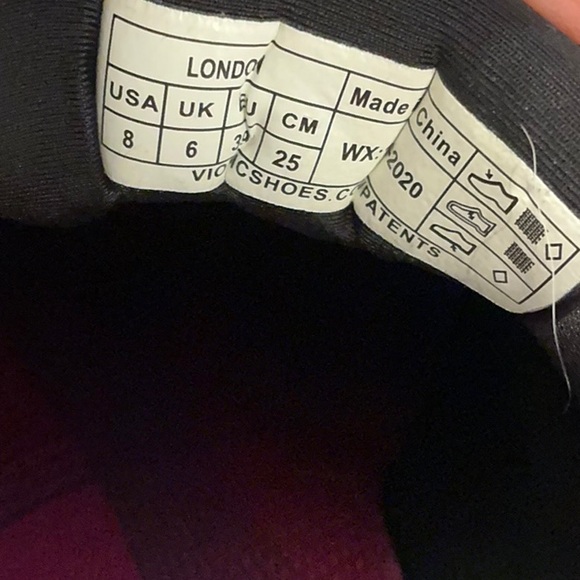 Vionic Black Sneakers with Pink and Blue Accents - Picture 5 of 5